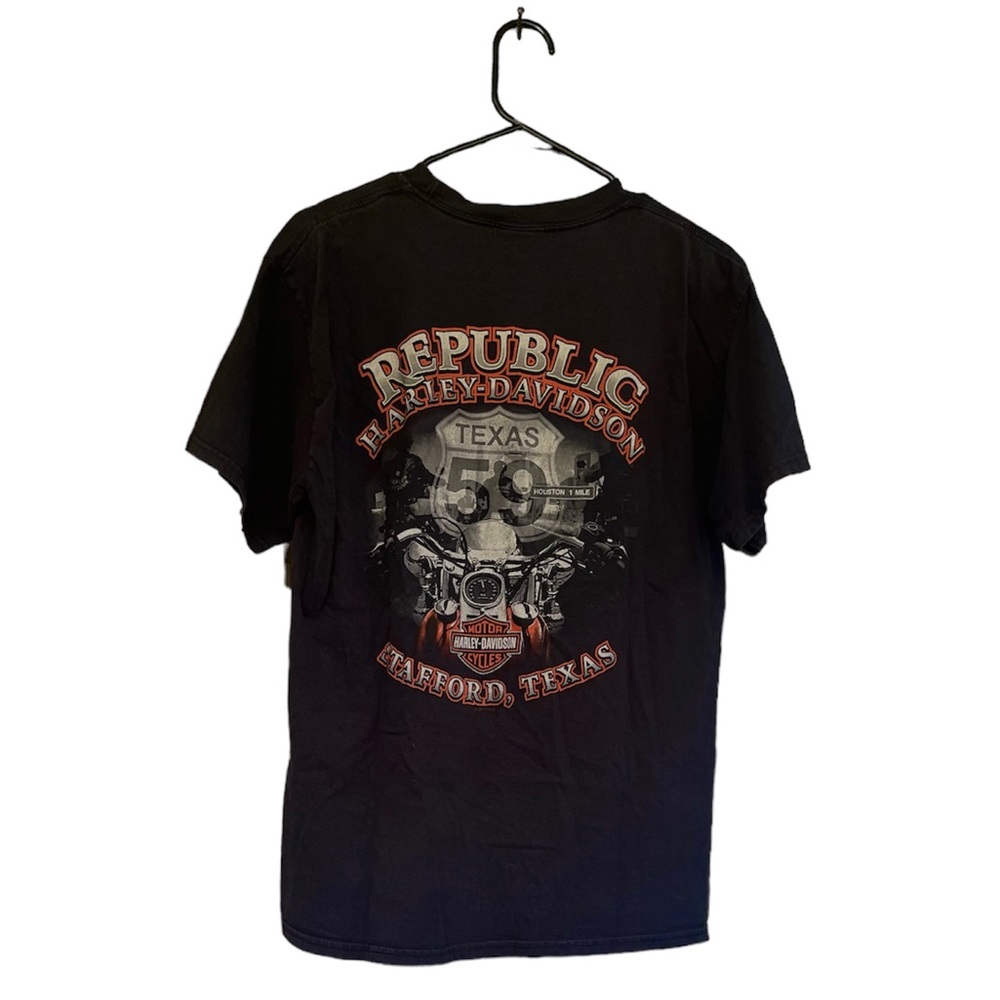 VTG oversized Harley Davidson Ride Refuel Repeat mens shirt